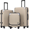 Luggage Sets 3 Piece (Champagne / 3-Piece Set (20/24/28))