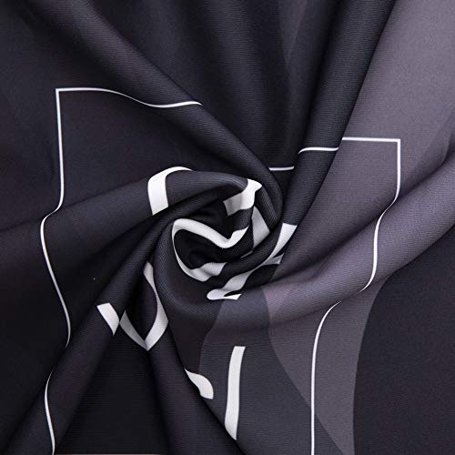 Travelkin Luggage Covers For Suitcase Tsa Approved Suitcase Cover Protector (Black Stripe / XL)