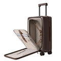 Top Opening Carry On Luggage 22x14x9 (01-Dark Chocolate Americano / Carry-On 20-Inch (Top Opening, 38L))