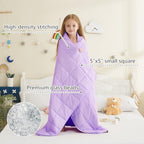 Weighted Blanket (06-purple / 36" x 48" | 5lbs)