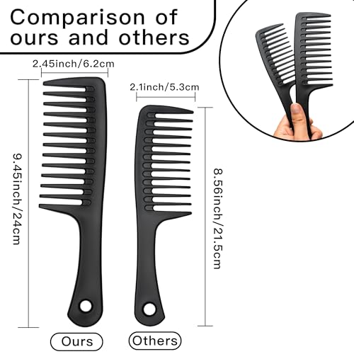 Wide Tooth comb (Pink，Blue，Purple)