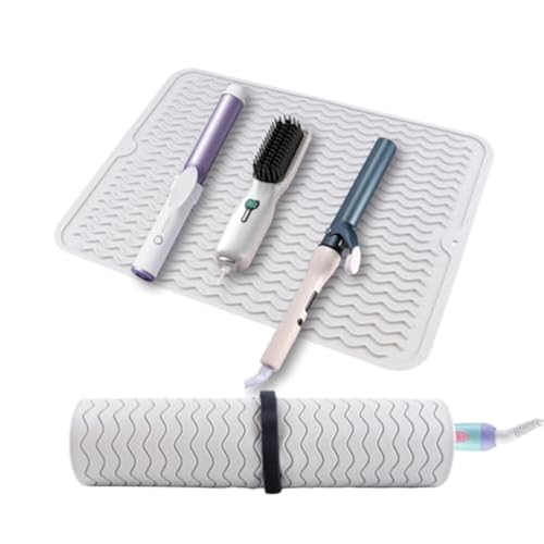 Oversize Silicone Heat Resistant Mat (Grey)