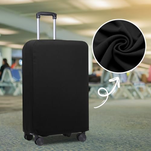 Luggage Cover 22 (Black / 22-23 inch)