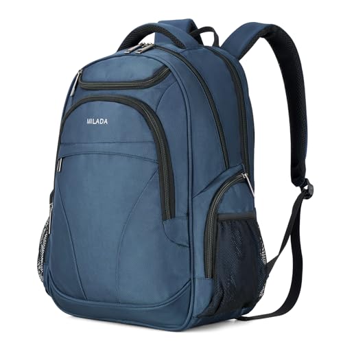 Travel Backpack For Men Laptop Backpack Women Business Carry On Backpack Airline Approved Fits 16.5 Inch Laptop Bag Work Backpack (Blue)