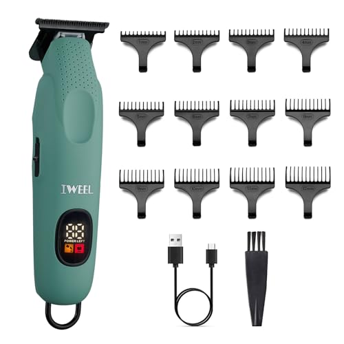 Professional Beard Trimmer for Men (Green)