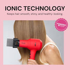 PowerStyle Turbo Ionic Hair Dryer (Red)