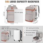 50L Travel Backpack (Grey / X-Large)