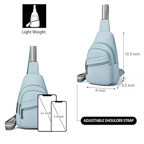 Sling Bag Crossbody Bags (Blue)