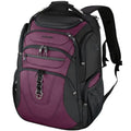 Travel Laptop Backpack 17.3 Inch XL Computer Backpack for Men (Black/Burgundy / 17.3 inch)