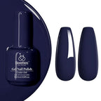 Beetles Blue Gel Nail Polish (D - Creme Blue | Eclipse Blue)