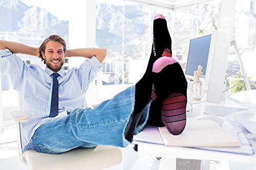 Physix Gear Compression Socks (Black/Pink / XX-Large)