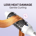 Thermal Brush Blowout Express 1.5" Ionic Heated Round Brush (1.5 Inch / White)