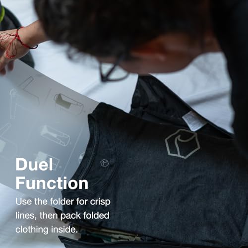 Ultralight Garment Folder Packing Organizer (Black)