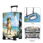 Luggage Cover Washable Suitcase Protector Anti (Beach Frog / M(fits 24-26Inch suitcase))