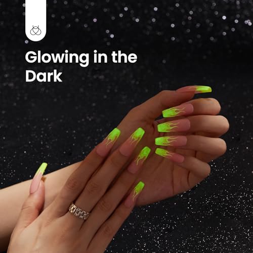 Beetles Halloween Gel Nail Polish (Luminous Yellow)