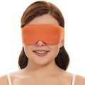 Side Sleeper Sleep Mask (Tangerine)