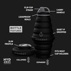 25oz Collapsible Water Bottle (Midnight)