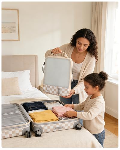 6 Set Compression Packing Cubes for Travel (Weekend Check / Set of 6)