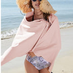 Microfiber Towel Quick Dry Camping & Travel & Gym Towel. Compact (Pale Rose / 40.00" x 20.00")