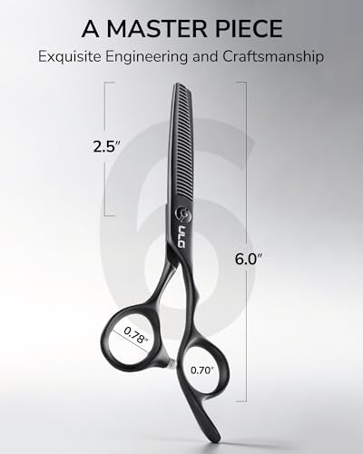 Seamless Thinning Shears (Matte Black Seamless Shears)