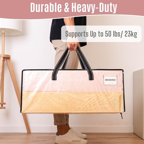Heavy Duty Moving Bags (Clear / 2 Pack)