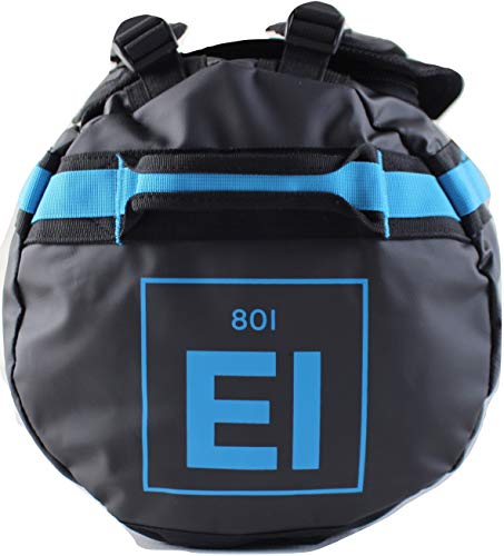 Trailhead Duffel Bag Shoulder Straps Waterproof Black (Medium 51 Liters / Black/Bomber Blue)