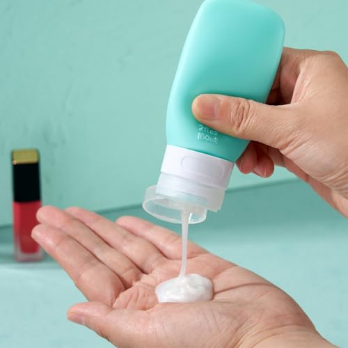 Travel Bottles for Toiletries (#1 2oz / 2 Ounce)