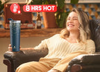 30 oz Insulated Travel Coffee Mug (Midnight Galaxy / 30 Ounces)