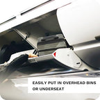 20 inch Carry On Luggage Expandable Top Opening (Grey / 20 Inch (Standard))