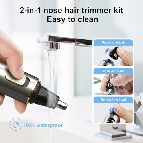 Nose Hair Trimmers for Men (Grey)