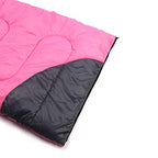 Sleeping Bags for Adults Kids Boys Girls Backpacking Hiking Camping Microfiber Liner ((50-77°F) Pink)
