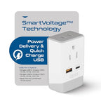 UK Ireland Hong Kong Plug Adapter (white gray)