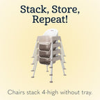 Secure Sitter 13" Feeding Chair Highchair (Pack of 1 / 13 Inch)