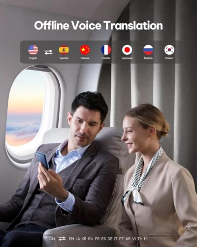 AI Language Translator Device (Blue)