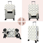 Travel Luggage Cover Suitcase Protector Fits 18 (Travel-7 / S(18-20in))