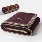 100% Wool Blanket (Plum / Medium)
