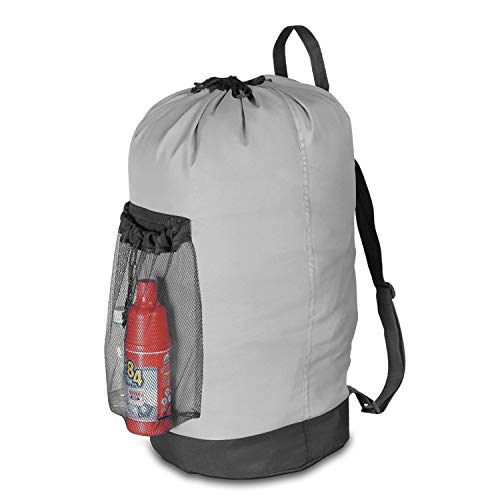 Backpack Laundry Bag (Grey)