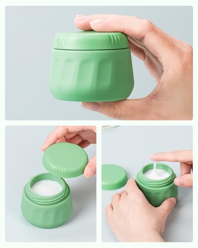 Travel Containers for Toiletries (3 Ounce (90ML) / Water Green)