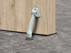 Heavy Duty Kickdown Door Stopper (1 Pack / White(4"))