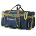Travel Duffle Bags for Men 26" Weekender Over Night Carry On Bag Lightweight Extra Large Oxford Duffel Gym Sturdy Luggage Water (Blue)
