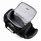 Maxlite 5 Softside 2pc Set Expandable Carry On Luggage with 4 Spinner Wheels (2-Piece Set (21/Tote) / Black)