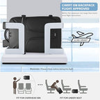 Vacuum Compression Backpack for Travel (Black-b50l)
