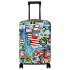 Luggage Cover Fits 23 (M / Statue of Liberty)