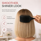 Curved Vented for Blow Drying (Red / Large)