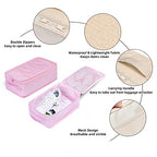 Travel Shoe Bags (Pink / 8 Packs)
