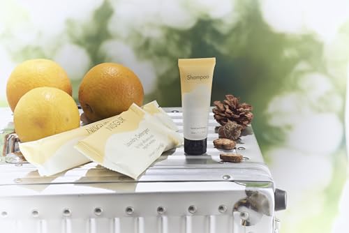 Hotel Shampoo Bulk 1.Oz Each Individually Wrapped Travel Size Shampoo 200 PCS Per Case Leak (1 Fl Oz (Pack of 200))