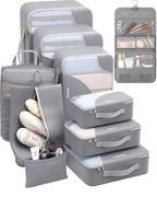 Packing Cubes for Travel (04 Gray)