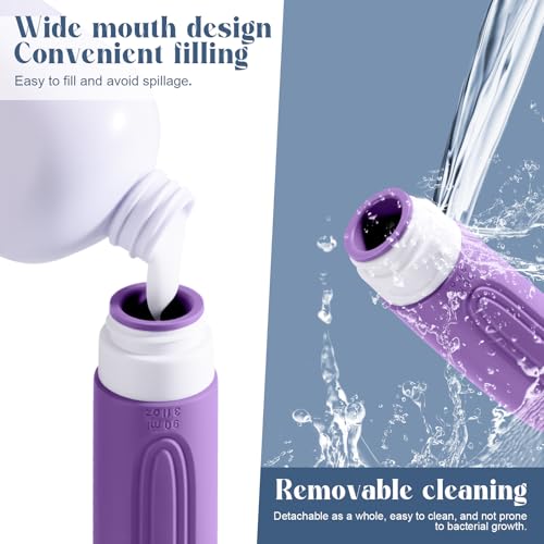 Travel Bottles for Toiletries (PURPLE)