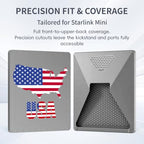Starlink Mini Protective Cover (Flag-grey)