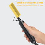 hot Comb Electric for Wigs (Small / Gold)